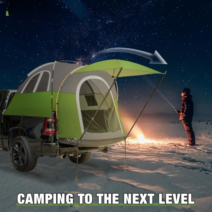 Truck Bed Tent With Awning, Fits 5.5-5.8FT Truck