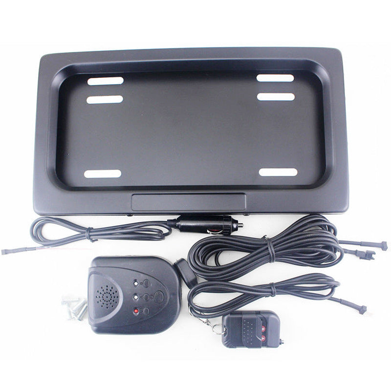 Car License Plate Frame Flipping License Plate Frame