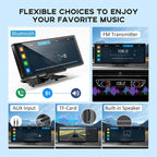 10.26-inch Full Touch Screen All-in-one Car Navigation Device Front And Rear Dual Recording HD Recording P Split Screen Display