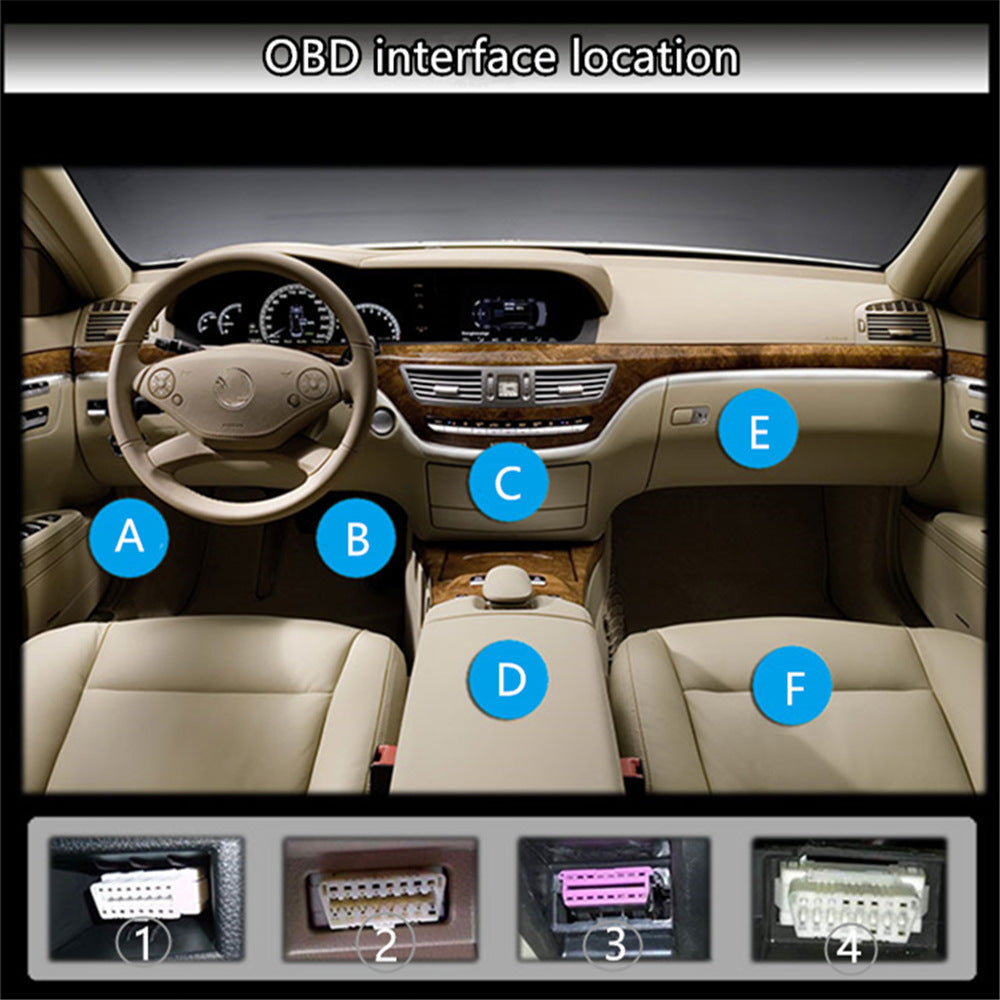 Multi Function OBD Instrument Dash Display
