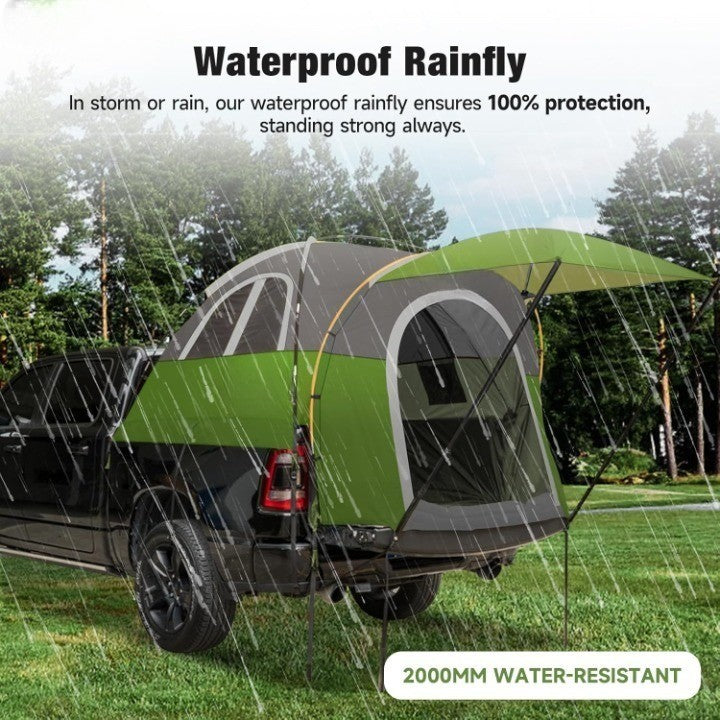 Truck Bed Tent With Awning, Fits 5.5-5.8FT Truck