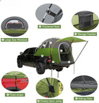 Truck Bed Tent With Awning, Fits 5.5-5.8FT Truck