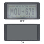 Auto Hiding License Plate Frame